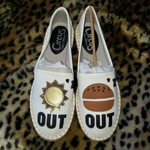 Sam Edelman Nwob Sun's out Bun's Out slip on shoes 6 Boho